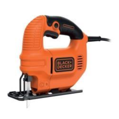 BLACK AND DECKER KS501 SEGHETTO ALTERNATIVO 400W 3.000 CORSE/MIN ATTACCO LAMA U/T COLORE ARANCIONE